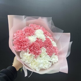 Супер стойкий букет из гвоздик диантусов