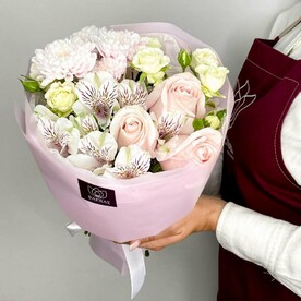 Цветочный букет, сборный, авторский букет Стелла