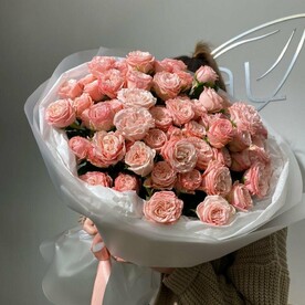 Розы кустовые пионовидные