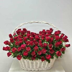 WOW /101 кенийские розы/Цветы Уфы/Доставка Уфа