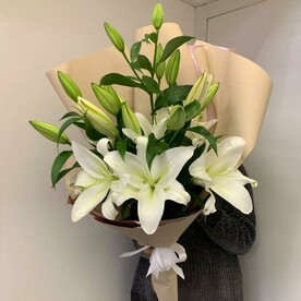 Лилия белая 3 шт (арт.089)