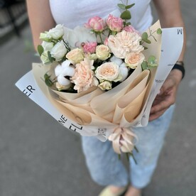 Букет Персиковый рай