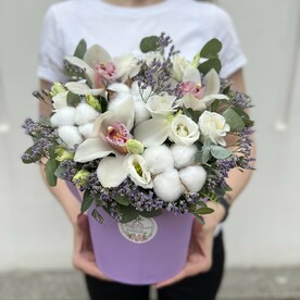 Цветочная коробочка Для неё одной