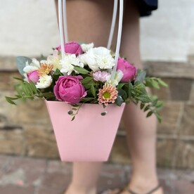 Цветочная сумочка Леди