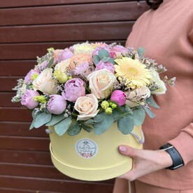 Цветочная коробка Весенняя радость