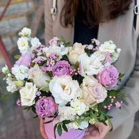 Цветочная композиция Сиреневые сны