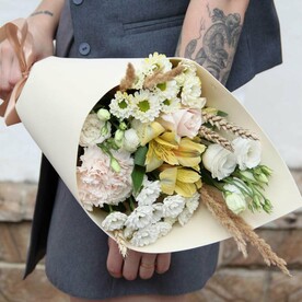 Букет Ванильное небо