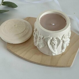 Свеча декоративная ручной работы Морской бриз Карусель