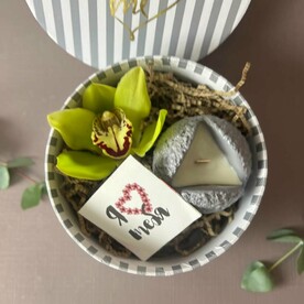 Свеча в коробке Лунная ночь