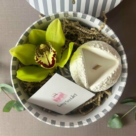 Свеча в коробке Солнечный день