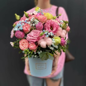 Цветочная композиция Бабл гам