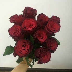Букет из 11 кенийских красных роз