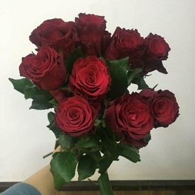 Букет из 9 кенийских роз