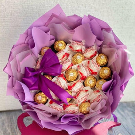 Букет из конфет Ферреро и рафаэлло