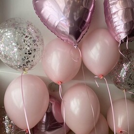 Сердечное Очарование - Набор из 12 шаров под потолок