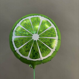 Шар фигура Лайм круг, 45 см