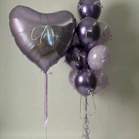 Шары девушке Сиреневая Эмоция