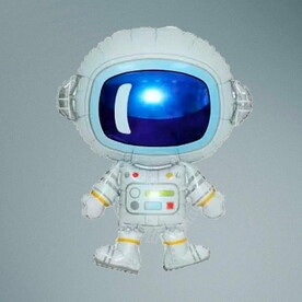 Шар Фигура Космонавт Синий 94 см