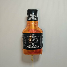 Шарик Гелиевый Фигура бутылка Виски 74 см