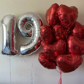 Яркие шары на день рождения