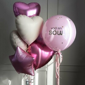 Шары девушке Сияние Розовой Мечты