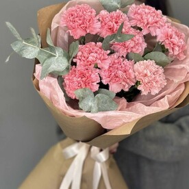 Букет из диантусов