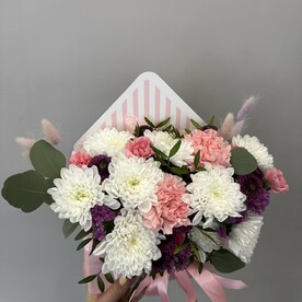 Цветы в конверте