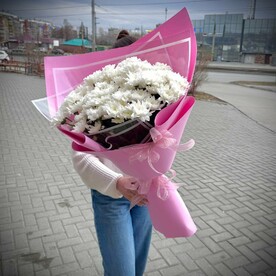 Монобукет Хризантема Балтика