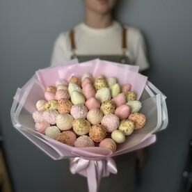 Клубника в шоколаде букет L