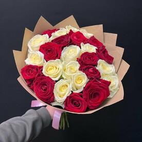 Микс роза 25 шт