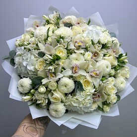 Авторский букет с Орхидеями