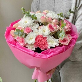Букет «Малиновый щербет»