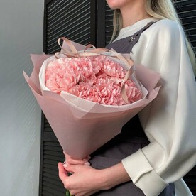 Букет из нежных диантусов