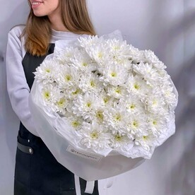 Хризантемы кустовые «Облако»