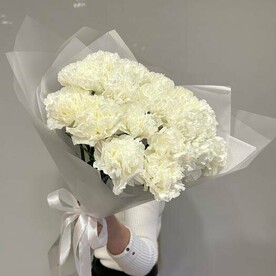 Букет из белых Диантусов