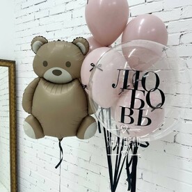 Розовый плюшевый