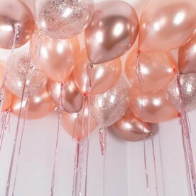 Шары под потолок Шампань 20 шт