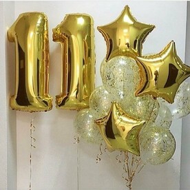 Набор шаров Золото