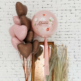 Набор шаров Розовый пунш