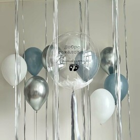 Набор шаров на выписку Небесное чудо