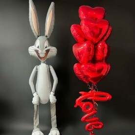 Набор шаров Влюбленный Кролик