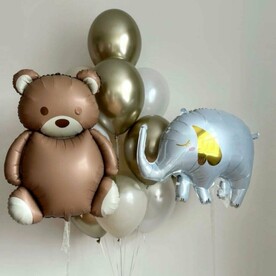 Воздушные шары для девочек Тедди
