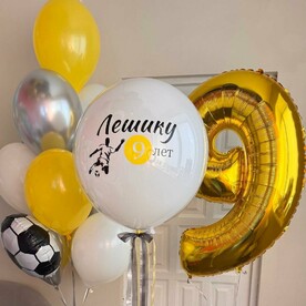 Шары для мальчика стиль футбол Время футбола