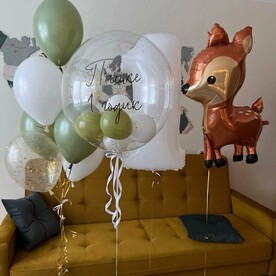 Шары на годик для мальчика Лучик