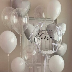 Воздушные шары на выписку из роддома Пузырьки