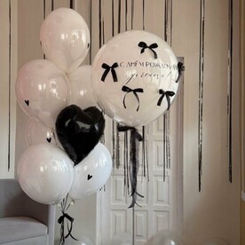 Воздушные шары для девушки Стиль и Элегантность