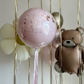 Шары Выписка из роддома девочки Мамино счастье
