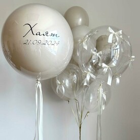 Выписка из роддома Нежность бантиков