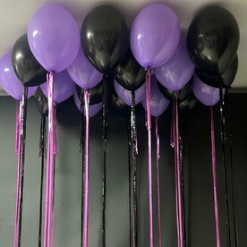 Шары под потолок Лавандовая ночь