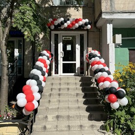 Арка из шаров Входная Группа 10 метров